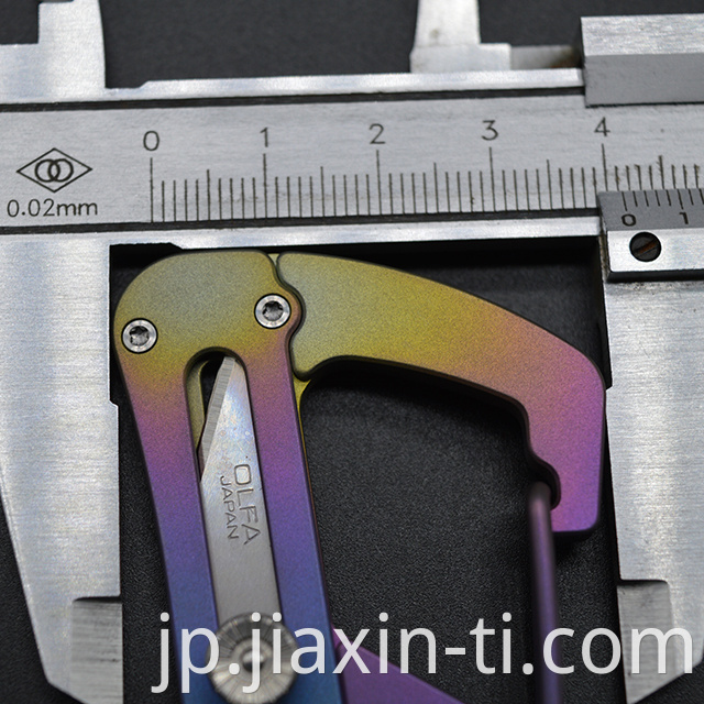 titanium carabiner